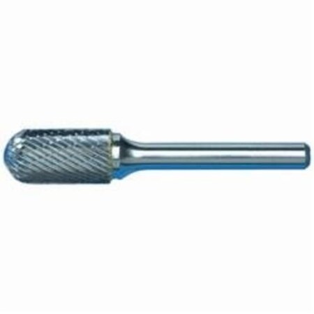 Morse Carbide Burr, General Purpose Premium, Series 5970, Radius, 38 Head Dia, 34 Length of Cut, 21 59847